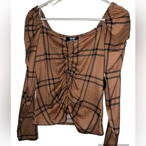 3/25 or 3 for $25 Plaid size large new with tag